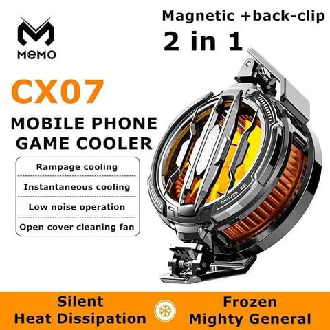 CX07 Phone Magnetic Radiator Cooling Fan