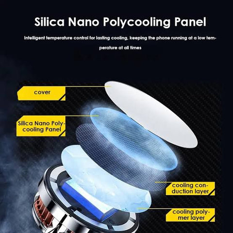 CX07 Phone Magnetic Radiator Cooling Fan