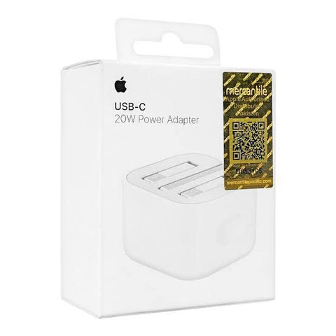 Apple 20W Adapter USB-C Original Mercantile Official