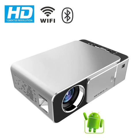 T6 Android 10.V WIFI Smart Optional Support 1080p HD LED Portable Projector